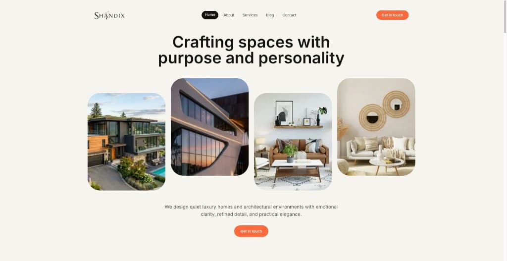 Shandix website preview